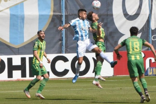 Un golazo agónico para el empate entre Atlético Tucumán y Aldosivi