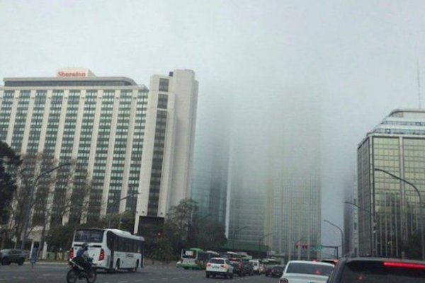 Alerta violeta por niebla en CABA y el este de la provincia de Buenos Aires