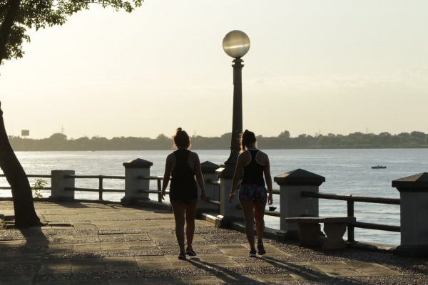 Calor de verano en pleno invierno en Corrientes