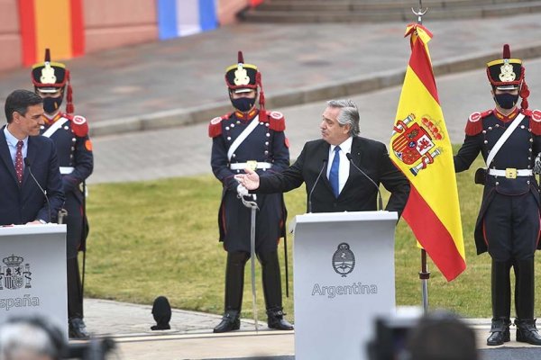 Alberto Fernández y Pedro Sánchez destacaron la 