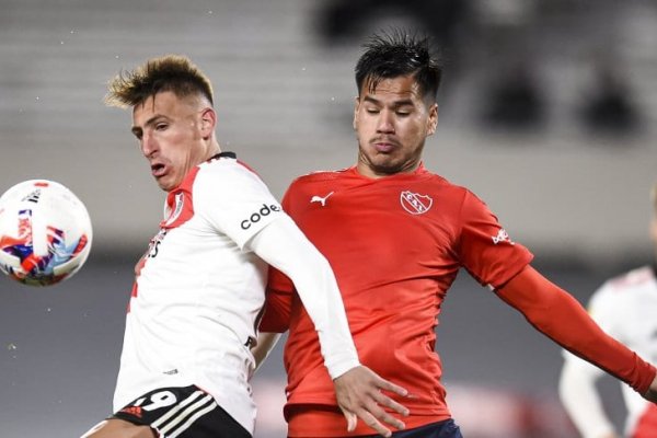 River e Independiente repartieron puntos en el clásico de la Liga Profesional