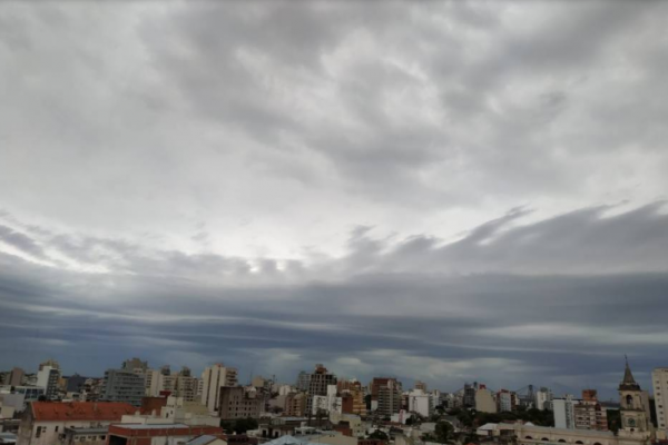 Corrientes: Hay pronóstico de tormentas sobre el final del día