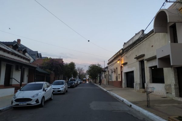 Corrientes amaneció fresco y con cielo mayormente nublado