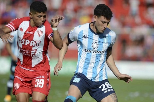 A la espera de Fernando Gago, Racing empató en su visita a Unión