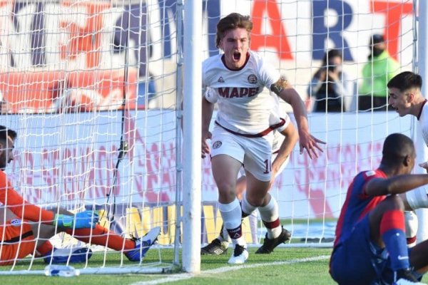 Lanús le ganó a San Lorenzo y quedó tercero en la tabla