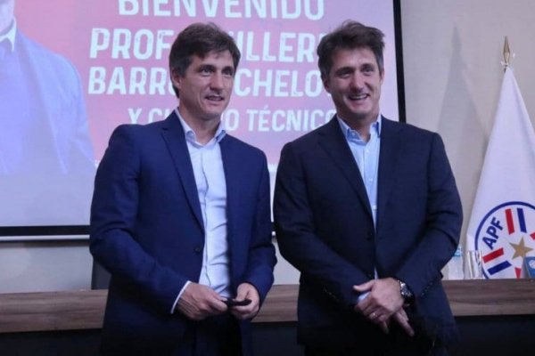 Guillermo Barros Schelotto fue presentado en Paraguay