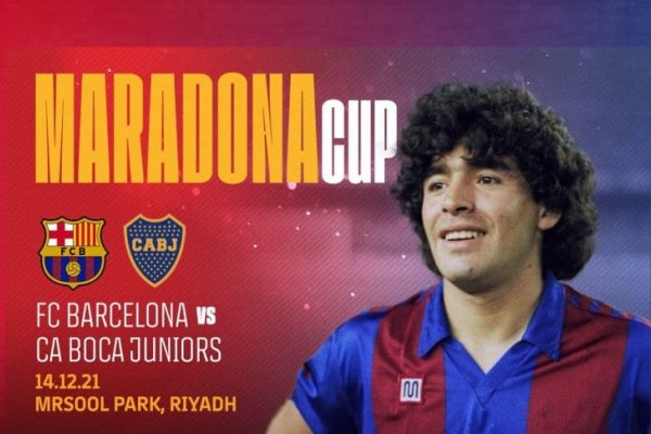 Boca-Barcelona confirmado: jugarán la Maradona Cup en Arabia Saudita