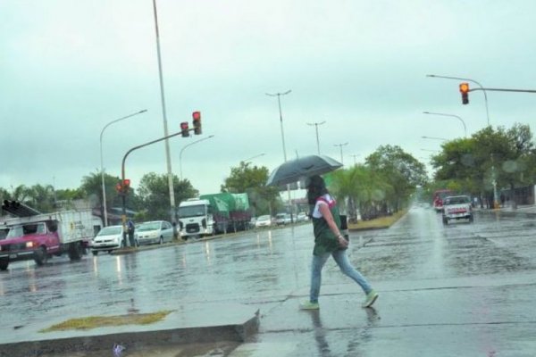 Jueves húmedo con probabilidad de chaparrones en Corrientes