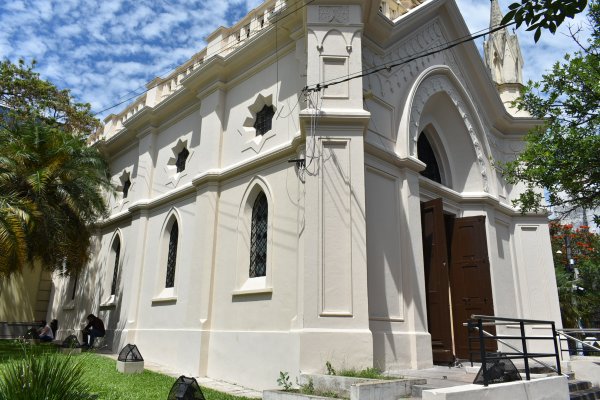 Refaccionan la iglesia Santa Rita de Corrientes