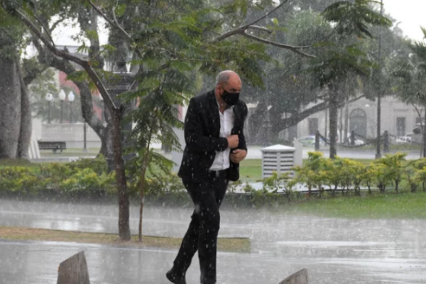 Pronostican tormentas fuertes para el domingo de elecciones en Corrientes