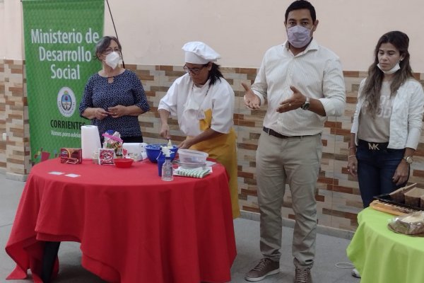 Se iniciaron los cursos de elaboración de budines para personas celíacas