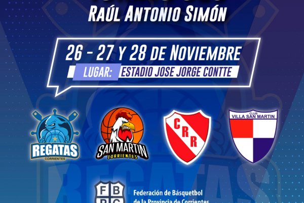 Arranca el Torneo Raúl Antonio Simón