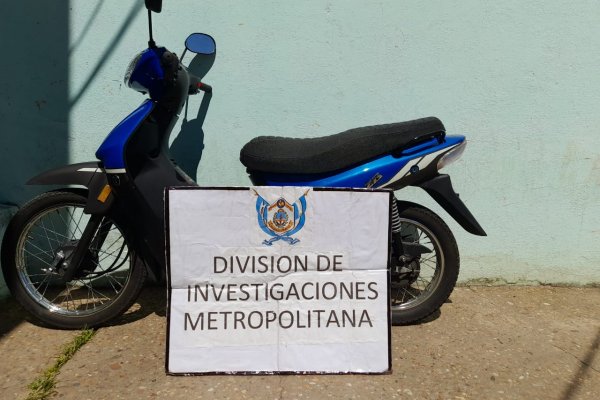 Recuperaron una Motocicleta que fue sustraída días atrás