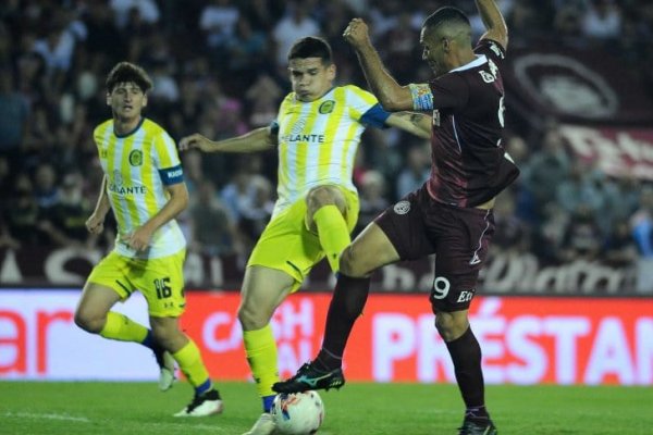 Lanús igualó con Rosario Central y quedó fuera de la Copa Libertadores