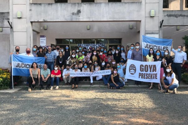 Delegada de la Unión de Empleados de la Justicia de la Nación se sumó a los reclamos de los correntinos