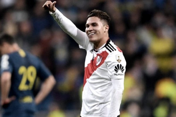 El colombiano JuanFer Quintero hace ilusionar a los hinchas de River