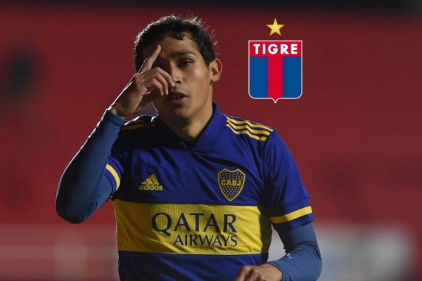 Agustín Obando deja Boca para jugar a préstamo en Tigre