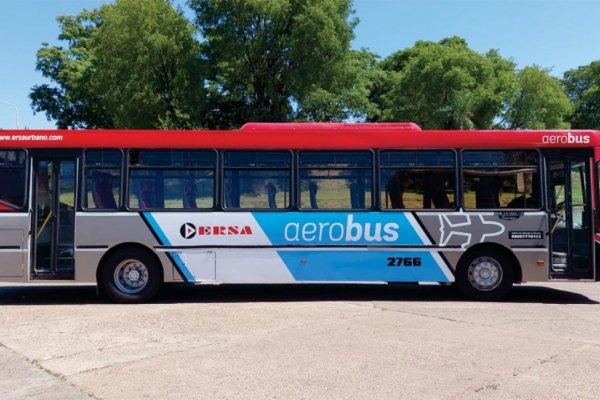 Este martes comienza a funcionar el servicio de colectivos al aeropuerto