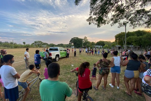 Comenzaron las obras de perforación en el barrio Santa Margarita