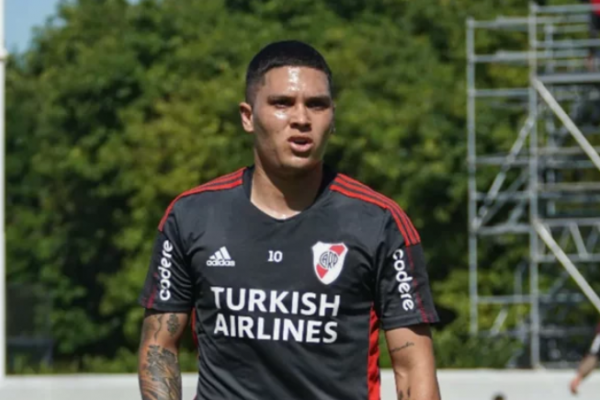 Quintero y Barco, en el amistoso de River