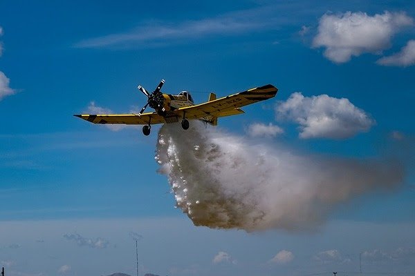 Ambiente envió un avión hidrante a Corrientes