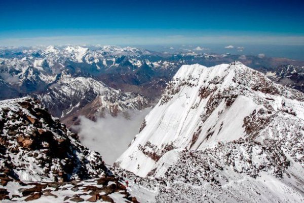 Murió un andinista ruso tras descompensarse en el cerro Aconcagua