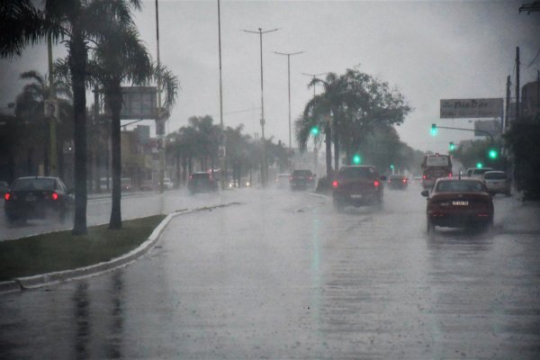 Las lluvias llegarían en las próximas horas a Corrientes