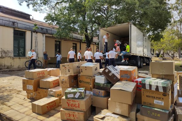 Solidaridad: Llegaron las donaciones que se realizaron a través de la Casa de Corrientes en la Capital Federal