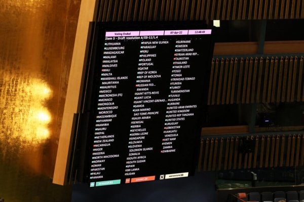 Conflicto Rusia Ucrania: un voto equivocado