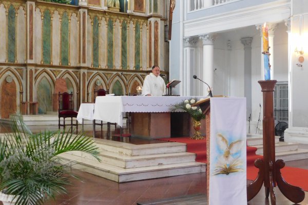 En Goya celebraron la fiesta de la Divina Misericordia