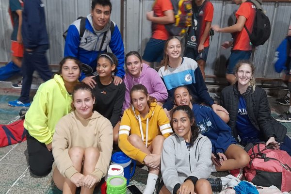 El sub-18  de vóley presente en el certamen Pre Internacional en Villa Ocampo