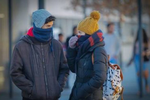 Frío: La sensación térmica llegó a los 1.2° en Corrientes