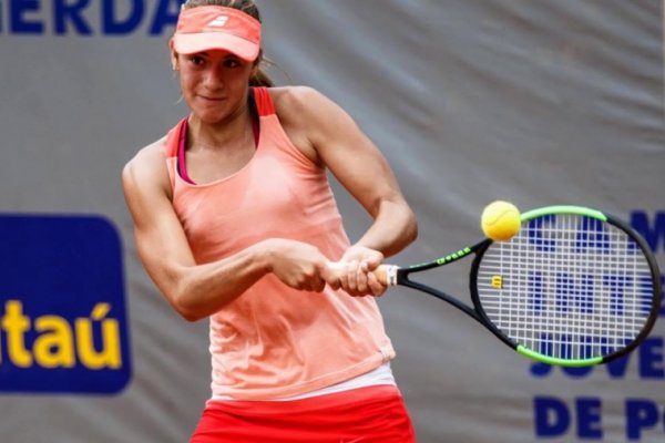 La marplatense Solana Sierra es finalista del cuadro junior en Roland Garros