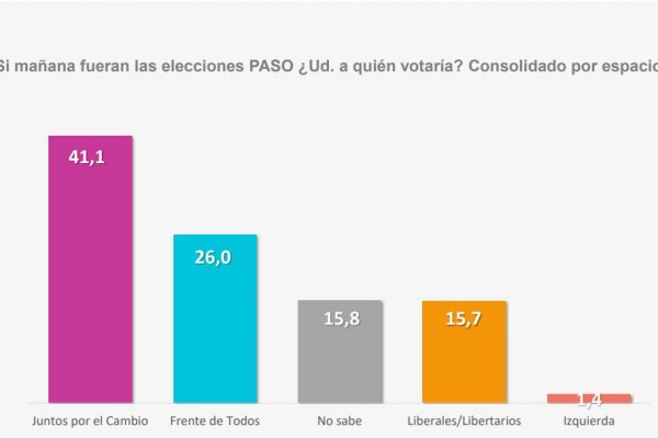 Corrientes: PASO presidenciales 2023 Millei se ubica como tercera fuerza