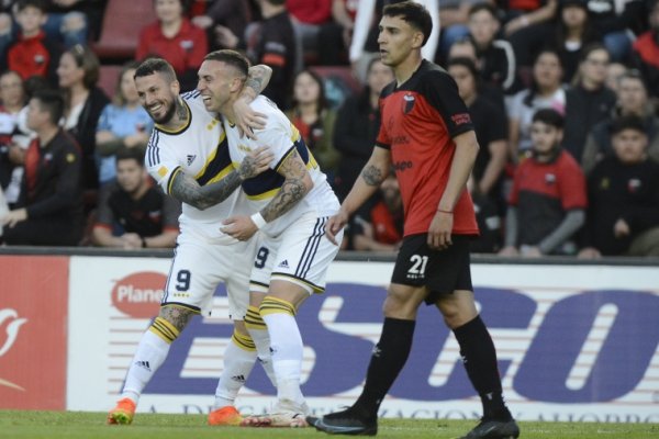 Boca venció a Colón en Santa Fe y se ilusiona con pelear el torneo