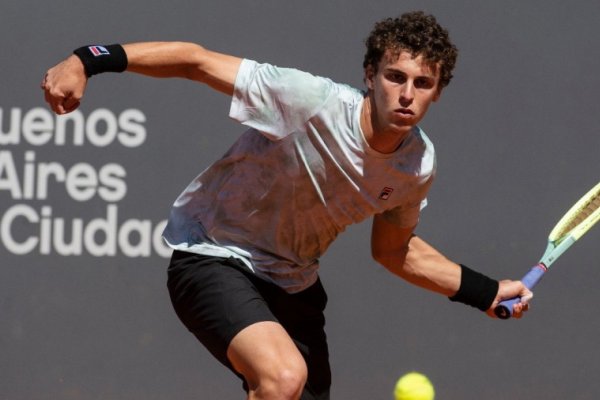 Juan Manuel Cerúndolo, campeón en el challenger de tenis de Buenos Aires