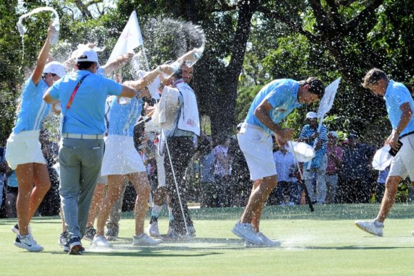 El golf consiguió dos medallas de oro para Argentina