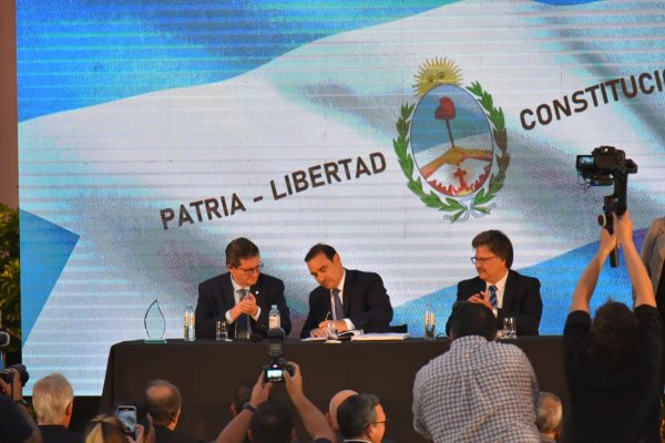 Valdés afirmó que el Pacto será la causa del crecimiento y desarrollo de Corrientes