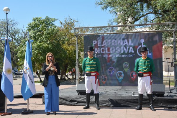 En mes de la discapacidad, se presentó la propuesta “Peatonal Inclusiva”