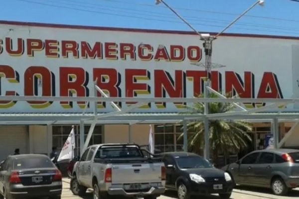 Un ladrón robó importante suma de dinero en supermercado de Goya