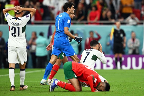 El llanto de Cristiano Ronaldo tras la eliminación en su última Copa