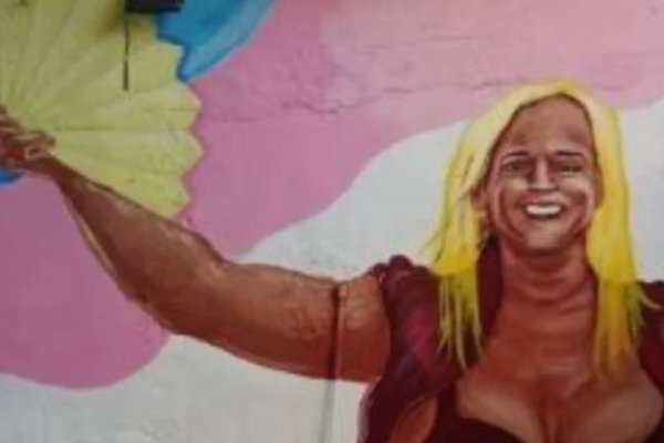 Pintaron un mural en homenaje a la activista correntina Patricia Ramírez