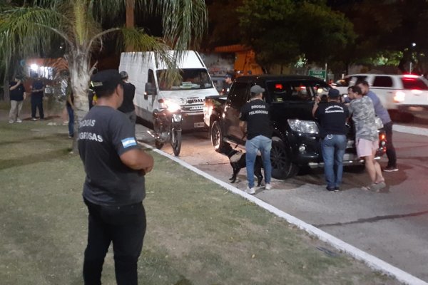 La Policía realizó trabajos de prevención y seguridad en los ingresos y egresos de la ciudad