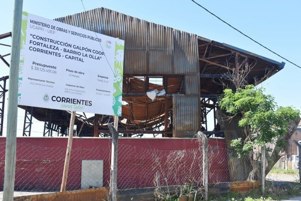 Comenzó la construcción del nuevo galpón de la Cooperativa de reciclaje 