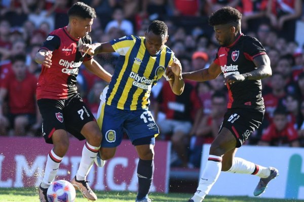 Newell's y Rosario Central empataron sin goles en el clásico rosarino