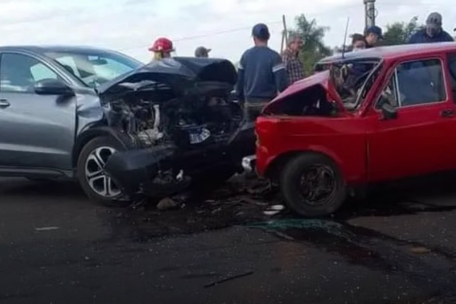 Corrientes: Dos Personas Resultaron Heridas Tras Un Choque Frontal En ...