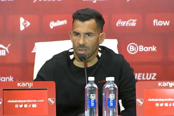 El enojo de Tevez en plena conferencia de prensa: 