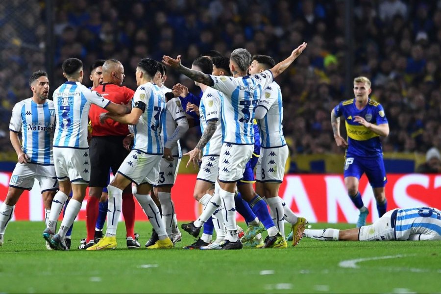 Video El Tremendo Codazo De Marcos Rojo Que Para Sampaio No Fue Expulsión En Boca Racing 3589