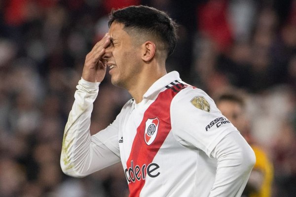 El impacto negativo que le genera a River la ausencia de Aliendro