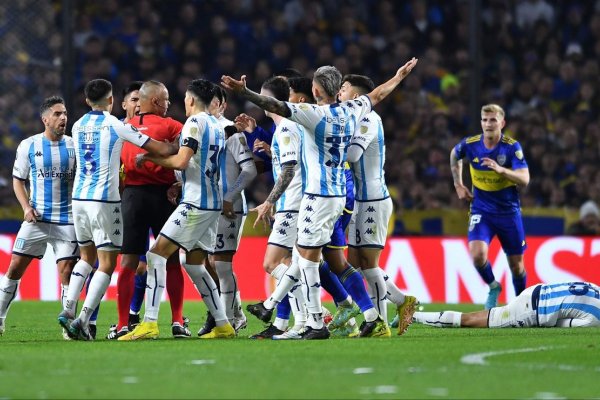 VIDEO | El tremendo codazo de Marcos Rojo que para Sampaio no fue expulsión en Boca – Racing